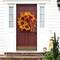 20" Wreaths for Front Door Artificial Fall Wreath Decor Door Wreath with Sunflowers, Dahlias, Berries, Bow